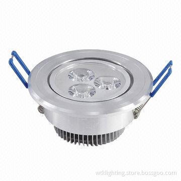 3W LED Special Price Ceiling/Downlight with Epistar LEDs, Made of Aluminum Material